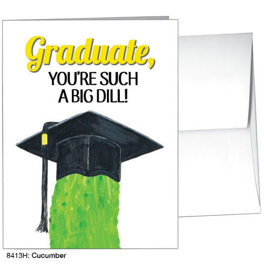 Cucumber, Greeting Card (#8413H), A2 Card, www.printedcanvas.com