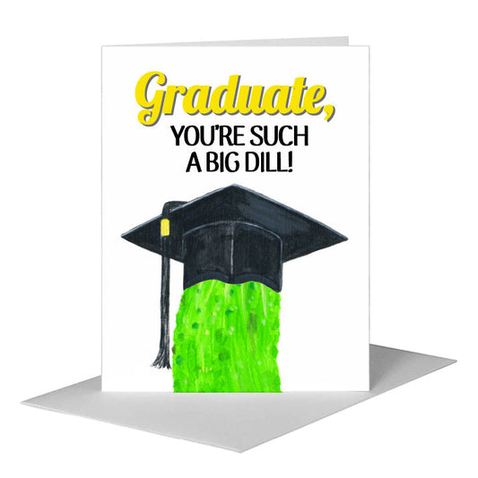 Cucumber, Greeting Card (#8413H) A2 Card Front, www.printedcanvas.com