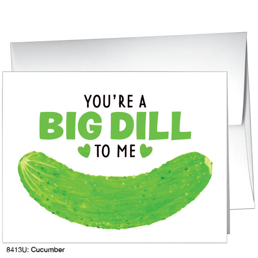 Cucumber, Greeting Card (8413U)