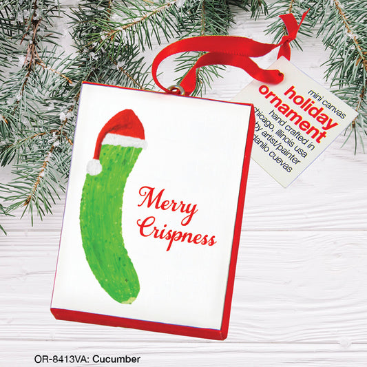 Cucumber, Ornament (OR-8413VA), Front, printedcanvas.com