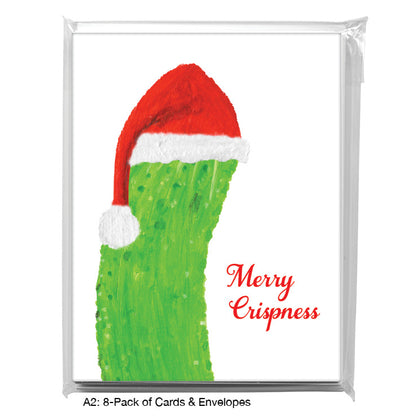 Cucumber, Greeting Card (#8413VA), A2 Card 8-Pack, www.printedcanvas.com