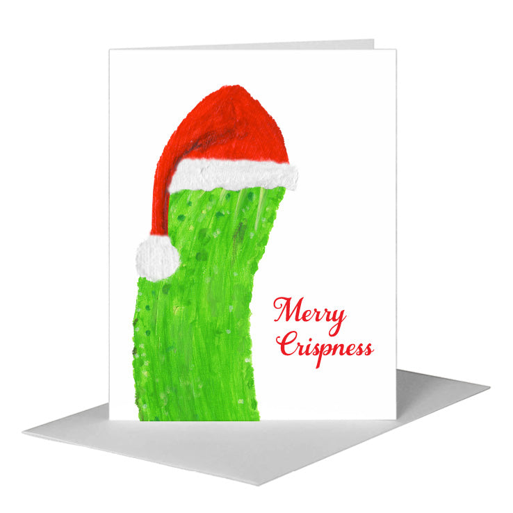 Cucumber, Greeting Card (#8413VA) A2 Card Front, www.printedcanvas.com