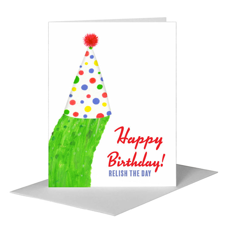 Cucumber, Greeting Card (#8413YA), A2 Card Front, www.printedcanvas.com