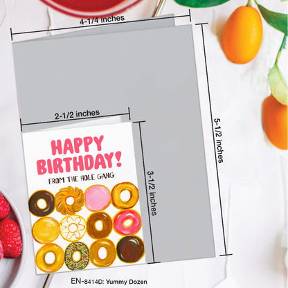 Yummy Dozen, Greeting Card (#8414D)