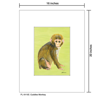 Cuddles Monkey, Print (#8416E)