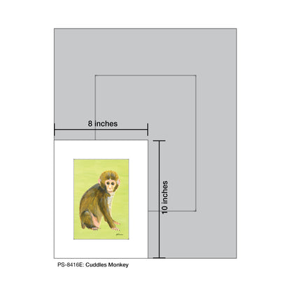 Cuddles Monkey, Print (#8416E)