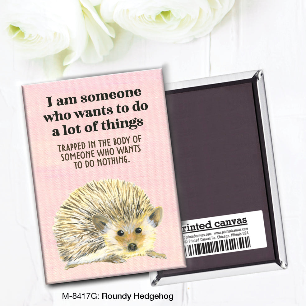 Roundy Hedgehog, Magnet (M-8417G)