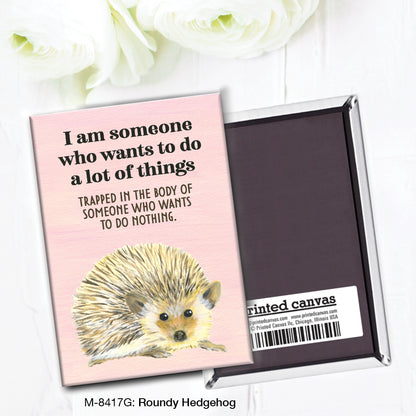 Roundy Hedgehog, Magnet (M-8417G)