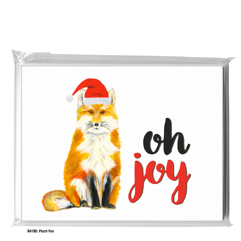 Plush Fox, Greeting Card (#8419D)