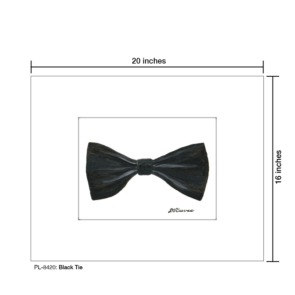Black Tie, Print (#8420)