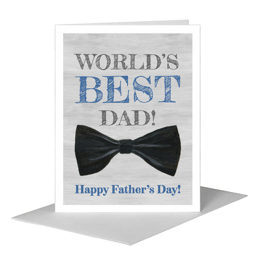 Black Tie, Greeting Card (#8420K) A2 Card Front, www.printedcanvas.com