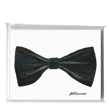Black Tie, Greeting Card (8420), A2 8-Pack, printedcanvas.com
