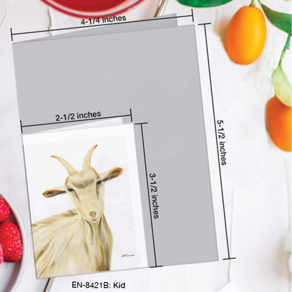 Kid, Greeting Card (8421B), Enclosure Card, www.printedcanvas.com