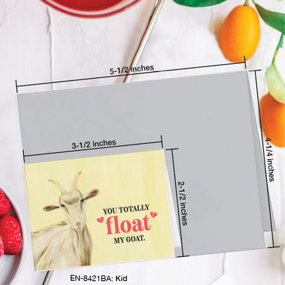 Kid, Greeting Card (#8421BA)