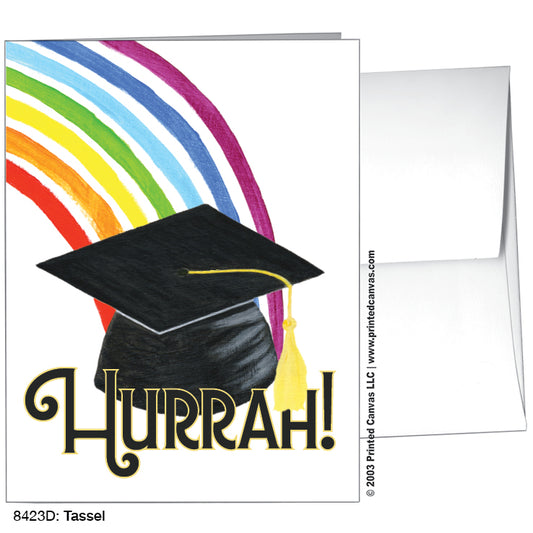 Tassel, Greeting Card (#8423D), A2 Card Front, www.printedcanvas.com