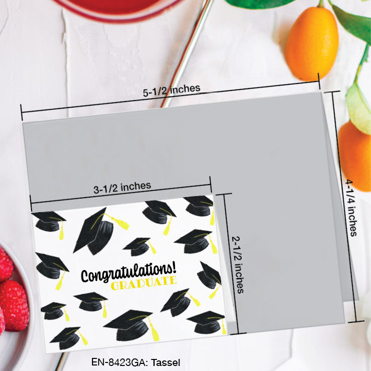 Tassel, Greeting Card (8423GA), Enclosure, www.printedcanvas.com