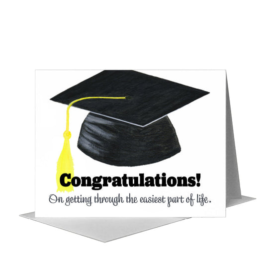 Tassel, Greeting Card (#8423H) A2 Card Front, www.printedcanvas.com