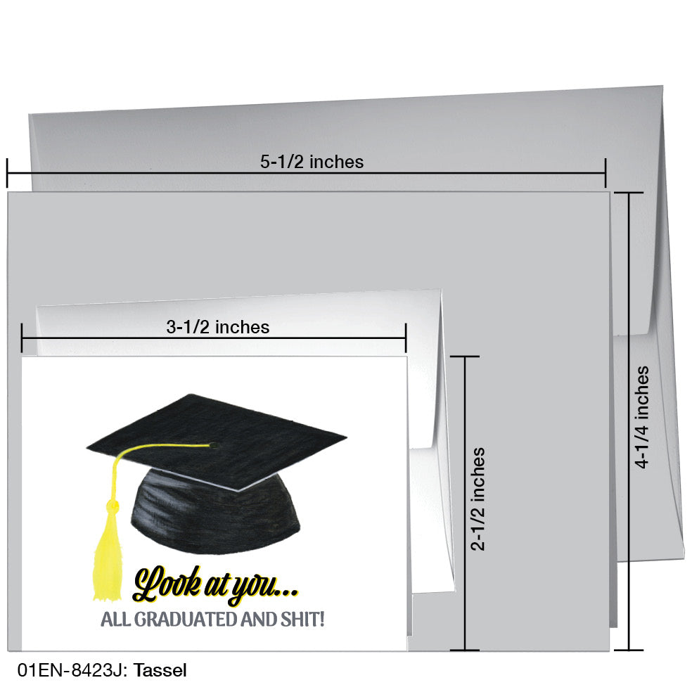 Tassel, Greeting Card (8423J), Enclosure, printedcanvas.com