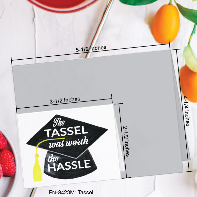 Tassel, Greeting Card (8423M), Enclosure, www.printedcanvas.com