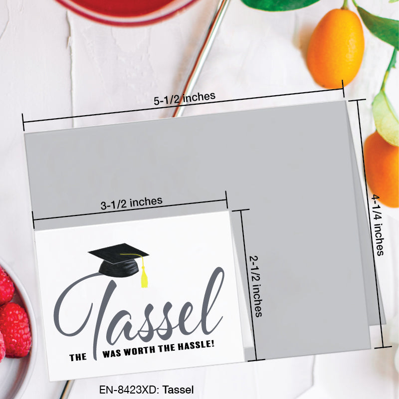 Tassel, Greeting Card (8423XD), Enclosure, www.printedcanvas.com