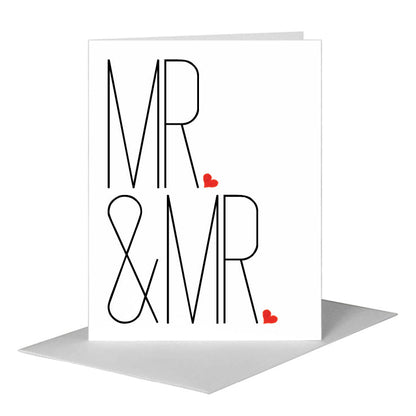Happy Couple, Greeting Card (#8426A) A2 Card Front, www.printedcanvas.com