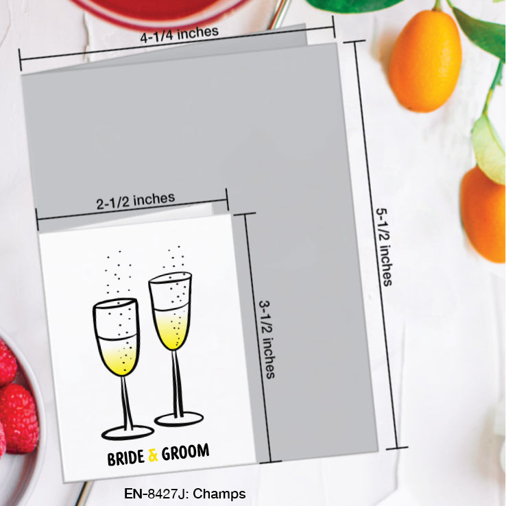 Champs, Greeting Card (#8427J)