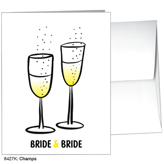 Champs, Greeting Card (#8427K), A2 Card Front, www.printedcanvas.com