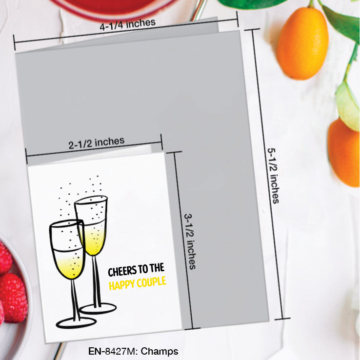 Champs, Greeting Card (#8427M)