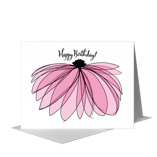 Fully Open, Greeting Card (#8428B) A2 Card Front, www.printedcanvas.com