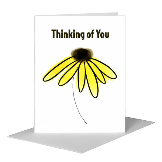 Fuzzy, Greeting Card (#8429J) A2 Card Front, www.printedcanvas.com