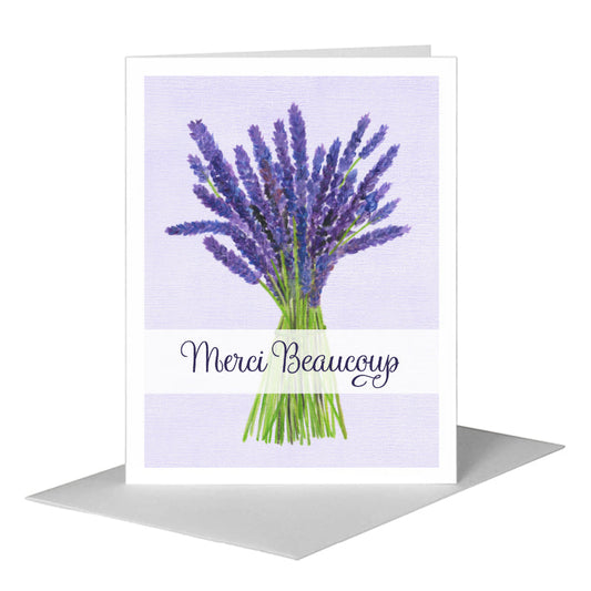 Lavender, Greeting Card (#8430A) A2 Card Front, www.printedcanvas.com