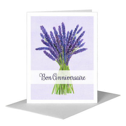 Lavender, Greeting Card (#8430B), A2 Card Front, www.printedcanvas.com