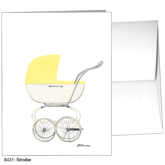 Stroller, Greeting Card (8431), A2, printedcanvas.com