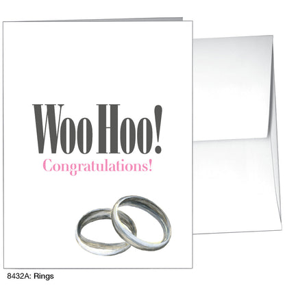 Rings, Greeting Card (8432A), A2, printedcanvas.com
