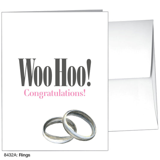 Rings, Greeting Card (8432A), A2, printedcanvas.com