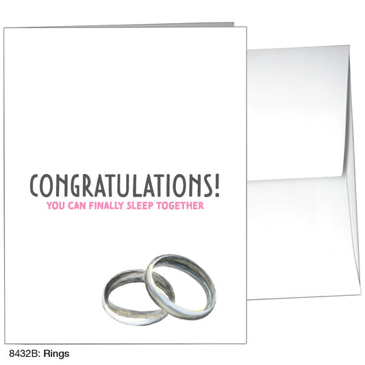 Rings, Greeting Card (8432B), A2, printedcanvas.com