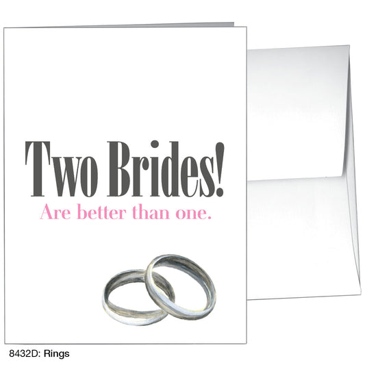 Rings, Greeting Card (8432D), A2, printedcanvas.com