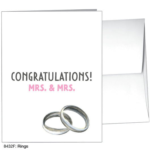 Rings, Greeting Card (8432F), A2, printedcanvas.com