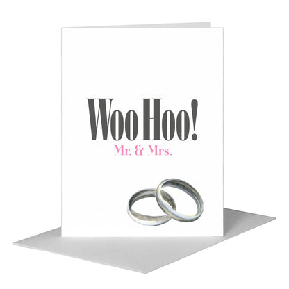 Rings, Greeting Card (#8432FA) A2 Card Front, www.printedcanvas.com