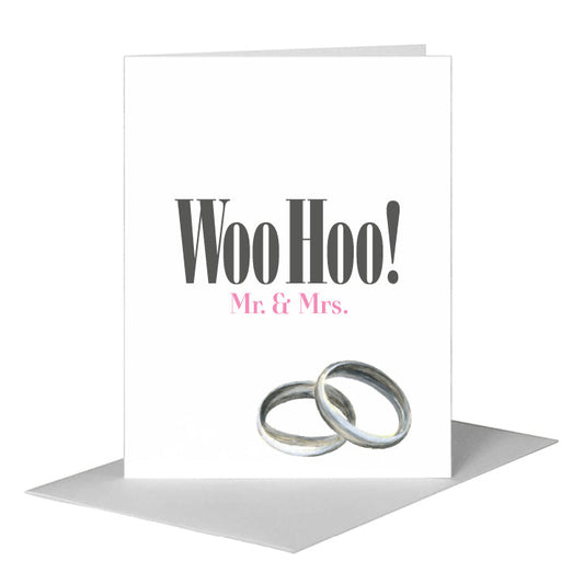 Rings, Greeting Card (#8432FA) A2 Card Front, www.printedcanvas.com