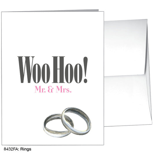 Rings, Greeting Card (8432FA), A2 Card, printedcanvas.com
