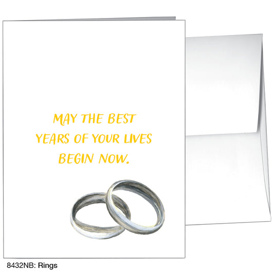 Rings, Greeting Card (#8432NB)
