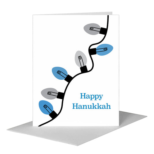 Twinkling Lights of Faith, Greeting Card (#8757M) A2 Card Front, www.printedcanvas.com