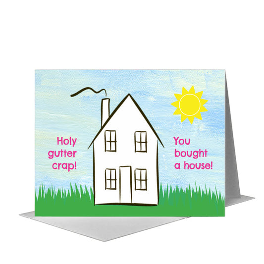 Home, Greeting Card (#8437A) A2 Card Front, www.printedcanvas.com