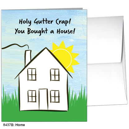 Home, Greeting Card (8437B), Front, www.printedcanvas.com