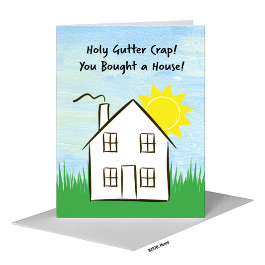Home, Greeting Card (#8437B), A2 Card Front, www.printedcanvas.com