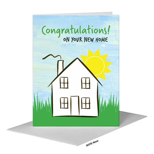 Home, Greeting Card (#8437D), A2 Card Front, www.printedcanvas.com