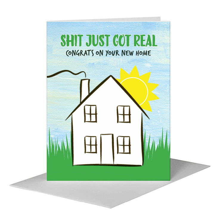 Home, Greeting Card (#8437E), A2 Card Front, www.printedcanvas.com