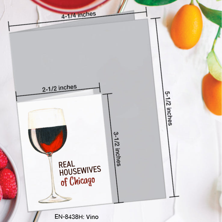 Vino, Greeting Card (#8438H)