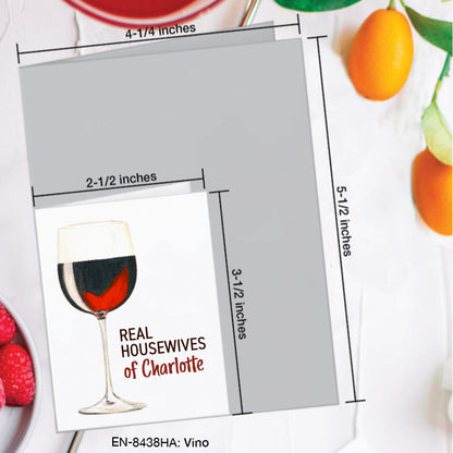 Vino, Greeting Card (#8438HA)
